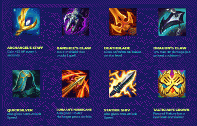 Cách ghép trang bị trong DTCL Mùa 6