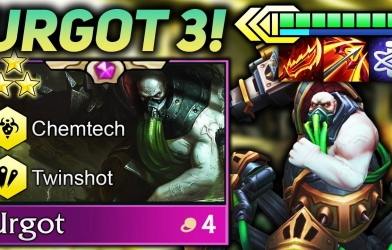 DTCL mùa 6: Cách chơi đội hình Urgot Hóa Kỹ Đấu Sĩ