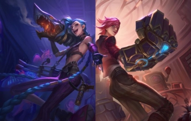 Tỷ lệ chọn Jinx và Vi trong LMHT tăng vọt nhờ 'hiệu ứng Arcane'