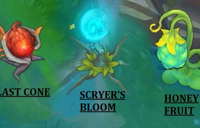 Tốc Chiến ra mắt trang bị giúp trồng hoa soi sáng, hạt thông nổ và quả hồi phục