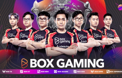 Đội hình chính thức của Box Gaming tại ĐTDV Mùa Xuân 2022