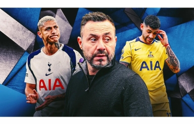 Cứu Tottenham khỏi xuống hạng, De Zerbi tuyên bố gây sốc