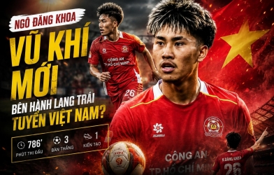 Việt kiều Ngô Đăng Khoa có gì khiến HLV Kim Sang-sik phải gọi lên tuyển ngay khi có quốc tịch?
