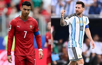 World Cup thứ sáu phơi bày khác biệt sốc giữa Messi và Ronaldo