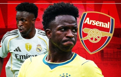 Vinicius đến Arsenal? Phản ứng của Arteta khiến mạng xã hội bùng nổ