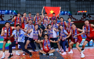 Bóng chuyền Việt Nam nhận khoản thưởng gây sốt sau kỳ tích tại SEA V.Cup