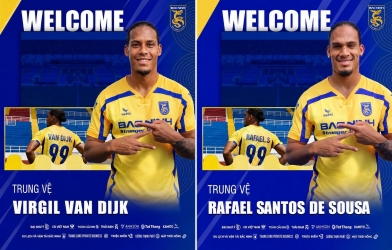 CHÍNH THỨC: Tân binh V.League chiêu mộ 'van Dijk Brazil'