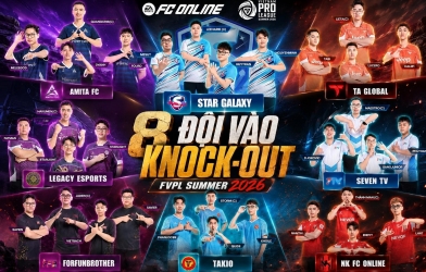 Lịch thi đấu FC Online FVPL Summer 2026 vòng Knock-out 8 đội
