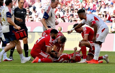 Musiala hai lần ngất trên sân trong 3 ngày, sự thật khiến CĐV Bayern lo lắng