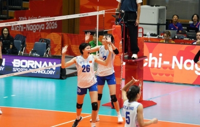 Trực tiếp bóng chuyền Việt Nam vs Hàn Quốc: Đối thủ nới rộng cách biệt
