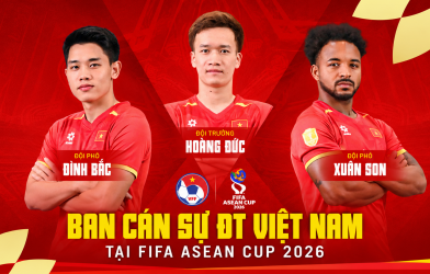 CHÍNH THỨC: ĐT Việt Nam chốt ban cán sự mới, lộ diện cái tên thay Hoàng Đức