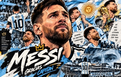 Đội trưởng Benin bất ngờ tặng quà cho vợ Messi