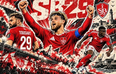Đội hình tiêu biểu Ligue 1 vòng 6: Brest vượt mặt PSG