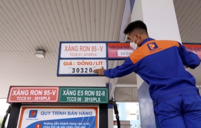 Giá xăng tiếp tục tăng mạnh ngày 11/5, quay trở lại ngưỡng gần 30.000 đồng/lít