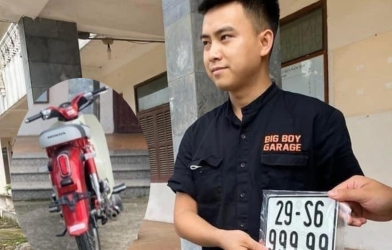 Honda Super Cub bốc trúng biển ngũ quý 9, được trả 700 triệu chủ xe vẫn 'lắc đầu'