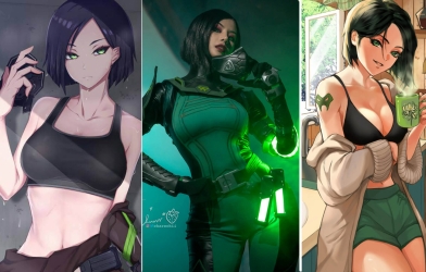 Ngắm màn cosplay đặc vụ Viper trong tựa game Valorant