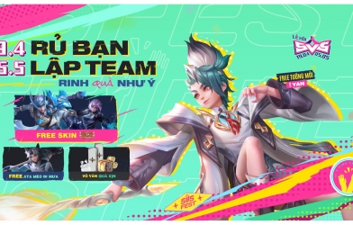 Liên Quân Mobile tặng miễn phí tướng và trang phục nhân dịp 30/4 - 1/5