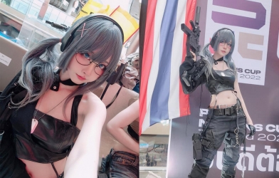 Hot girl Thái Lan cosplay nữ xạ thủ xinh đẹp tại PUBG Nations Cup 2022