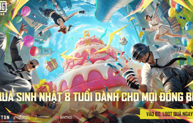 PUBG Mobile mừng sinh nhật 8 tuổi