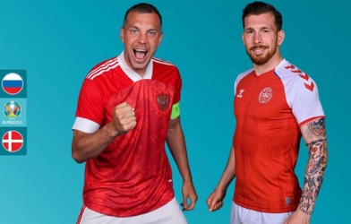 Xem trực tiếp Nga vs Đan Mạch ở đâu? Kênh nào?