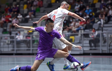 ĐT Việt Nam nỗ lực đáng khen trước đội bóng số 1 thế giới