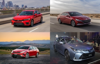 Những mẫu sedan hạng C đẹp như xe sang sắp về Việt Nam