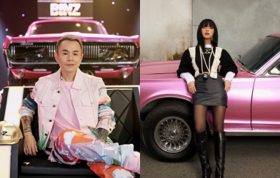 Châu Bùi khoe dáng bên “xế cổ”, dân mạng phát hiện là xe của Binz?