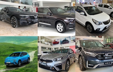 6 mẫu ô tô “hot” đang giảm 100% lệ phí trước bạ: xe VinFast áp đảo