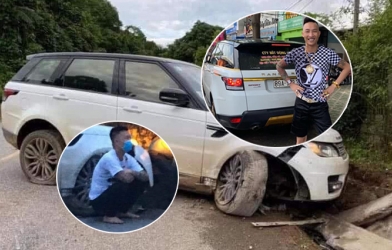 Range Rover tiền tỷ gặp tai nạn, dân mạng nhận ra ngay xe “người quen”