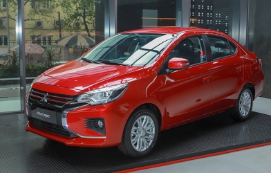 Giá lăn bánh Mitsubishi Attrage sau khi giảm 50% LPTB, rẻ như xe hạng A
