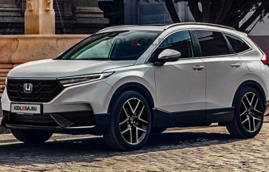 Lộ diện Honda CR-V thế hệ mới: thiết kế 'lột xác' đấu Mazda CX-5