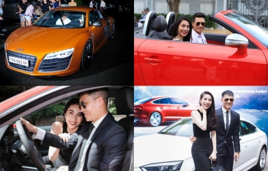 'Choáng' với dàn xe Audi giá trị khủng của vợ chồng Công Vinh – Thủy Tiên