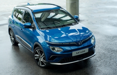 Giá lăn bánh VinFast VF e34 kèm chính sách ưu đãi mới nhất