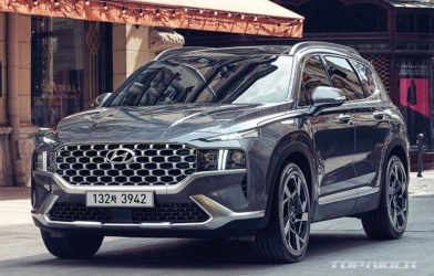 Hyundai Santa Fe bất ngờ có phiên bản 6 chỗ, đe nẹt Sorento, CR-V