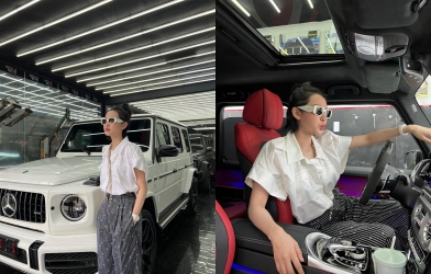 Hiền Hồ “chơi lớn” tậu Mercedes-AMG G 63 giá hơn 13 tỷ đồng