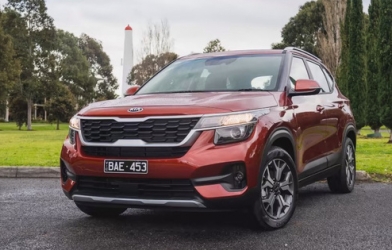 Lộ ảnh Kia Seltos 2022 trên đường chạy thử, thiết kế đẹp, có bản hybrid