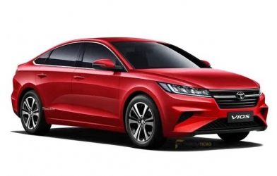 Rò rỉ ảnh Toyota Vios 2023: thiết kế 'lột xác' cạnh tranh Accent, City