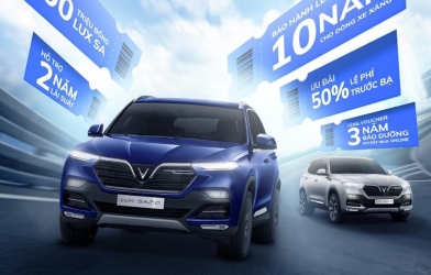 Giá bán và ưu đãi mua xe VinFast Tết 2022 cho ô tô xăng