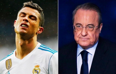 Chủ tịch Perez phát biểu gây 'sốc' về Ronaldo: Khi tình yêu hóa hận thù
