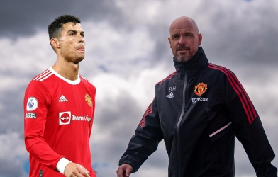 Quay trở lại bất ngờ, Ronaldo vẫn bị Ten Hag 'chê'