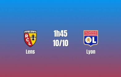 Nhận định Lens vs Lyon: Thử thách cho chủ nhà, 1h45 ngày 10/10/2026