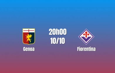 Nhận định Genoa vs Fiorentina: Thử thách bản lĩnh, 20h00 ngày 10/10/2026