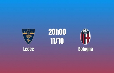 Nhận định Lecce vs Bologna: Khách tìm chiến thắng đầu tiên, 20h00 ngày 11/10/2026