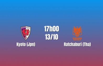 Nhận định kyoto vs ratchaburi: Cơ hội sửa sai, 17h00 ngày 13/10/2026