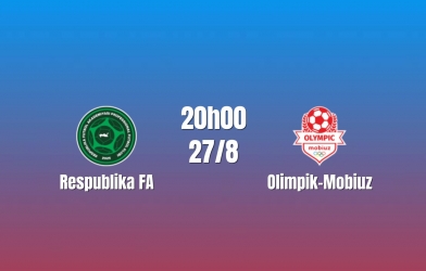 Nhận định Respublika FA vs Olimpik-Mobiuz: Cân não tuyến giữa, 17h00 ngày 16/10/2026