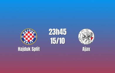 Nhận định Hajduk Split vs Ajax: Thử thách tại Poljud, 23h45 ngày 15/10/2026