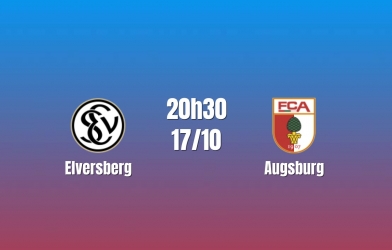 Nhận định Elversberg vs Augsburg: Cuộc đấu không dễ đoán, 20h30 ngày 17/10/2026