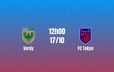 Nhận định Verdy vs Tokyo: Derby thủ đô nhiều sức ép, 12h00 ngày 17/10/2026