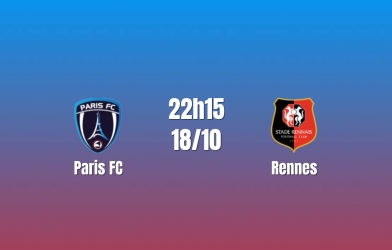 Nhận định Paris vs Rennes: Thử thách cho đội khách, 22h15 ngày 18/10/2026
