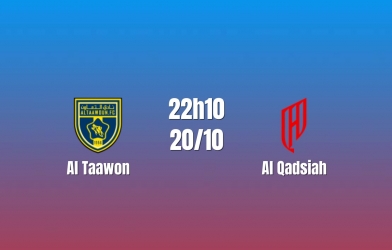 Nhận định Al Taawon vs Al Qadsiah: Thử thách cho chủ nhà, 22h10 ngày 20/10/2026